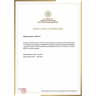 Sızma Testi Yetki Belgesi