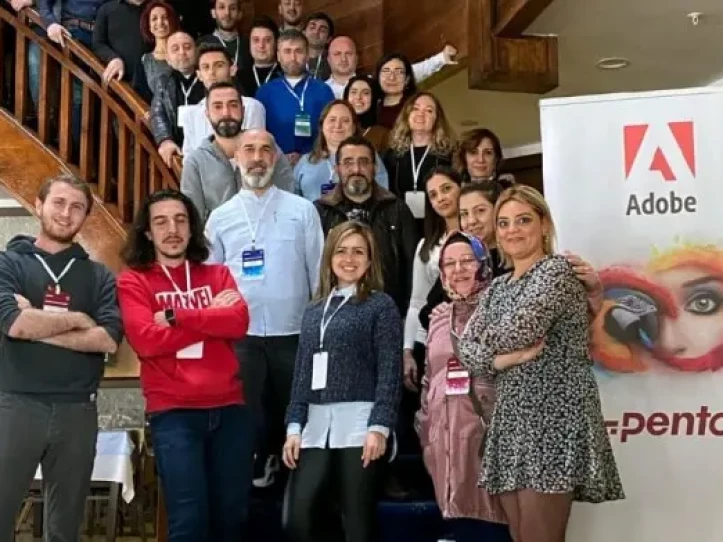Adobe Creative Camp etkinliği için Düzce&#39;deydık.